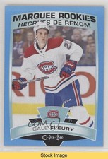 2019 Upper Deck O-Pee-Chee Update Marquee Rookies Blue Cale Fleury #636 READ kr0