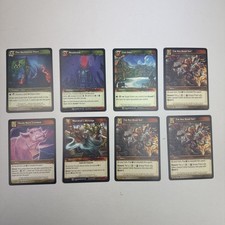 World Of Warcraft TCG Rare Locations And Quest Lot 8 Cards