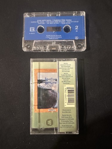 Taming the Tiger by Joni Mitchell (Cassette, Sep-1998, Reprise) - Foto 2 di 2