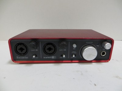 FOCUSRITE SCARLETT 2i2  work great