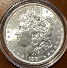 1887-P Morgan Silver Dollar $1 MS UNC BU
