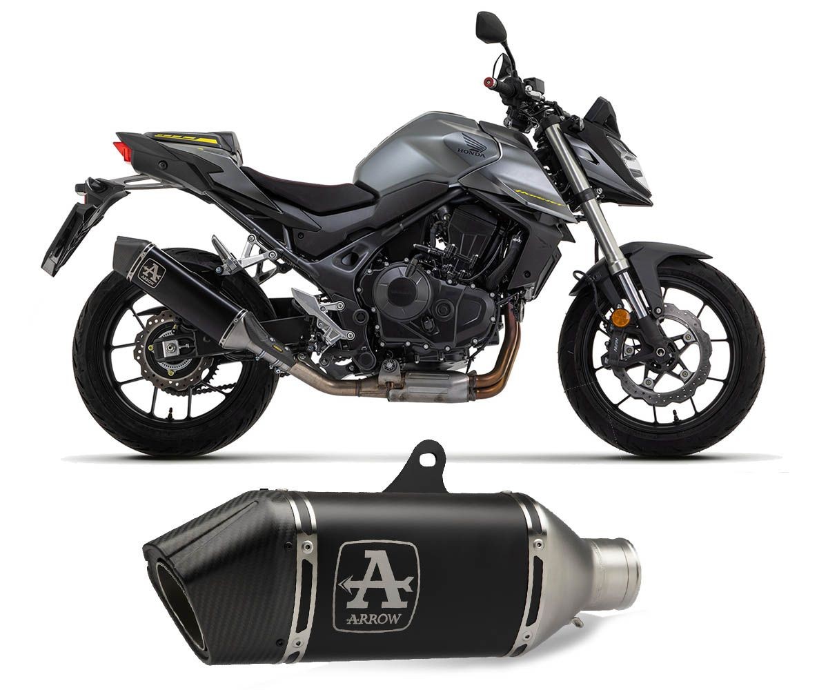 Exhaust Muffler Arrow 71503van Black Aluminum HONDA CB 750 HORNET 2023 > 2024