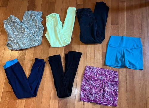 Wholesale Bundle (7) Lot Girls 14-16 Pants And Shorts Athletic Casual - Picture 1 of 9