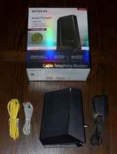 NETGEAR Nighthawk CM2050V Multi-Gig 2.5Gbps Cable Modem DOCSIS 3.1 - Reset