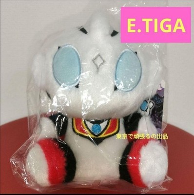 Evil Tiga Fluffy Sitting Plush Toy, Ultraman Shop Exclusive, TIGA4