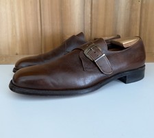 Copeg by Scholl's Custom Grade Leather Monk Strap Dress Shoes 13 B made in USA