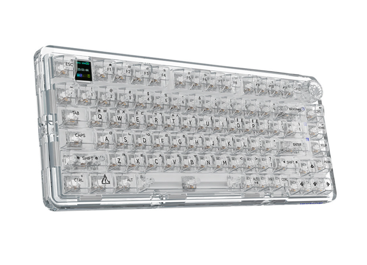 LEOBOG] LEOBOG K81PRO Crystal Switch Ice Keyboard Wired/Wireless