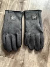 Buffalo Outdoors Patch Women's Gray Tech Gloves Touchscreen Compatible Warm