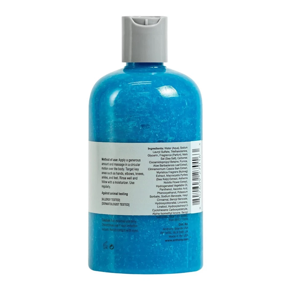 Anthony Blue Sea Kelp Body Scrub 12 oz - Image 2 of 2