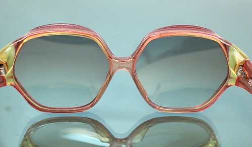 CHRISTIAN DIOR 2097 80 Brown Gradient Pink Sunglasses Vintage Germany Used - Picture 14 of 20