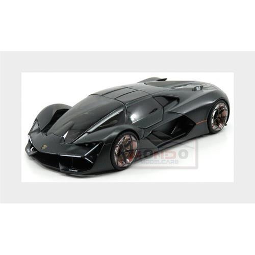 1:24 Burago Lamborghini Terzo Millennio 2018 Carbon Grey BU21094GR Modellino - Imagen 2 de 2
