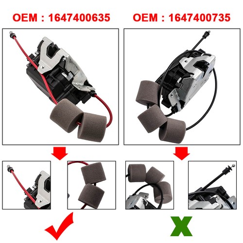 Maletero Hatch Cerradura Mecanismo for Mercedes M Clase E W211 W164 1647400635 - Imagen 2 de 9