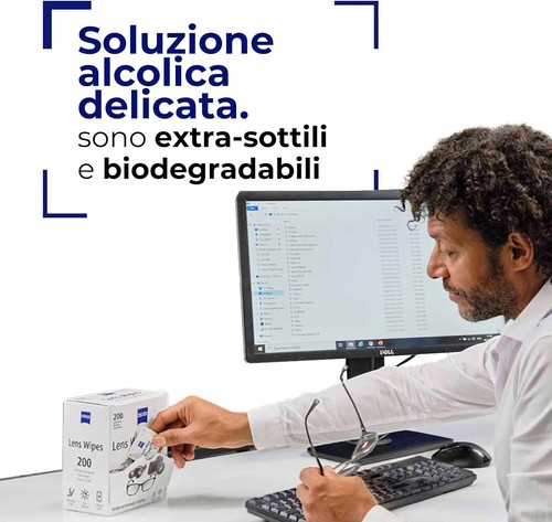 Zeiss Salviettine Pulizia Lenti 200 pezzi - Photo 4/8
