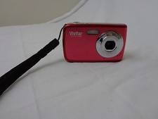 Vintage Vivitar ViviCam 7022 7.1 MP Digital Red Camera