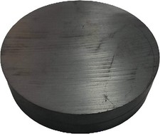 Large 3.025 Diameter Ceramic Hard Ferrite Disk Disc Magnet Strong 2-Pack Grade 8