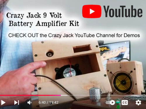CIGAR BOX GUITARISTS! Build a 9 Volt 1 W Battery Guitar Amplifier (with SPEAKER) - Picture 17 of 22