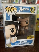 Funko Pop Marvel X Men Logan 193 Hot Topic Exclusive Mit Protektor Deadpool