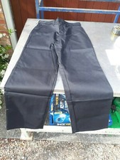 Mens black work wear trousers 30" waist 31 leg for mechanics builders plumbers
