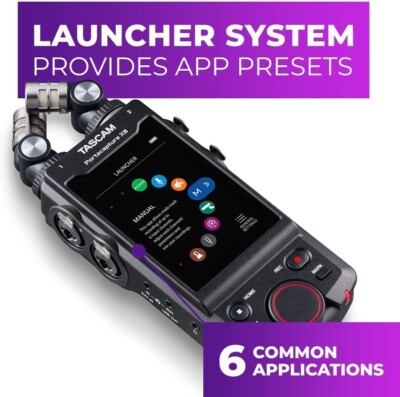 TASCAM Portacapture X8 32bit 192kHz 8 track Portable Recorder | eBay