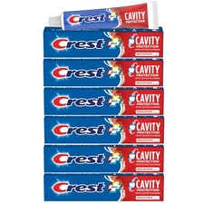 6 Pack Crest Cavity Protection Toothpaste 8.2oz Regular Paste