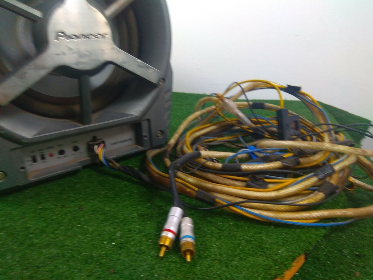 JDM Carrozzeria Pioneer Hyper 20cm Powered Subwoofer car Audio