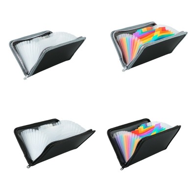 Small Expandable File Folder Accordion Folder 13 Pocket Receipt Organiser