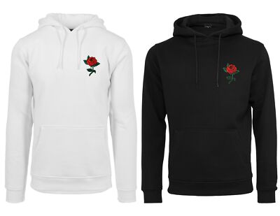 Mister Tee Herren Kapuzenpullover Rose Hoody mit Kapuze 