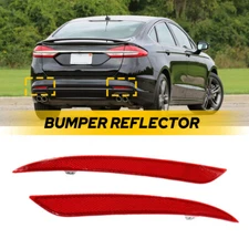 For 2013-2018 Ford Fusion Rear Bumper Reflector Side Marker Light Cover LH RH US