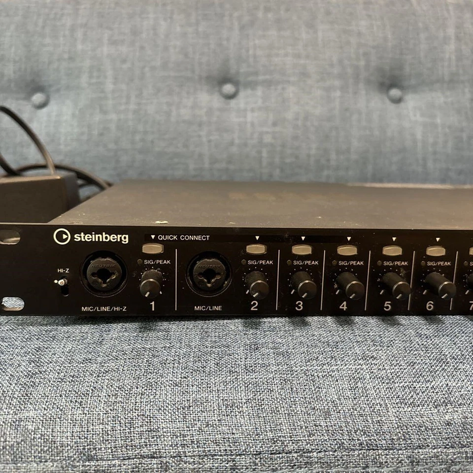 Steinberg MR816x Studio Audio Interface Advanced Integration Tested w/power cord - Image 2 of 4