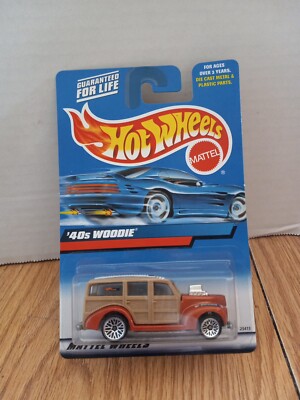 Hot Wheels '40 Woodie Orange 2000 - Auto Base Serie Collector Scala 1/64 Modello #193 - 2