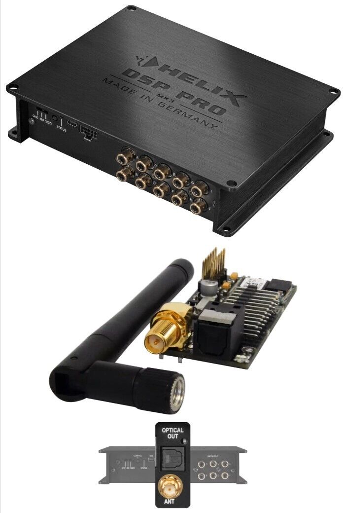 HELIX DSP PRO MK3 High-Res 10-Ch DSP + HEC BT HD Bluetooth HELIX DSP PRO MK3 High-Res 10-Ch DSP + HEC BT HD Bluetooth
