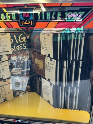 Rock-Ola Antique Laser Phono Comet 8500 wall CD juke jukebox