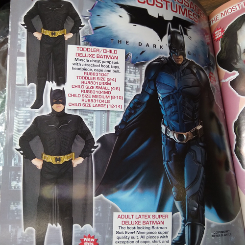 Collectible 2008 Morris Costumes Catalog #78 Super Hero edition shoe mask price - Picture 5 of 14
