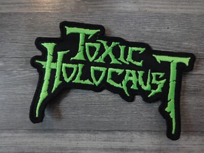 Toxic Holocaust Shape Patch Gestickt Thrash Metal Vektor *