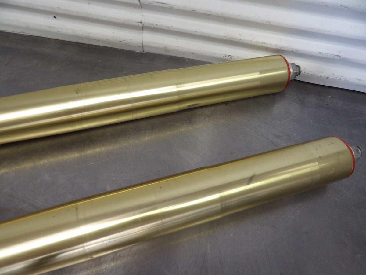 その他 KAKI M and Brass Drop 03-06 Kawasaki Z1000 ZR1000 forks / front end tube dampers