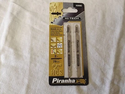 2 Lames de scie sauteuse Piranha HI-TECH X25592 - Photo 1/4