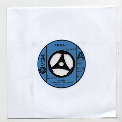 (L423) CW McCall, Convoy - 1975 - 7'' vinyl
