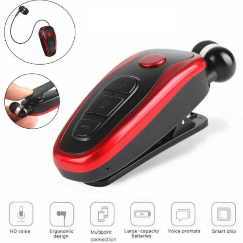 Bluetooth Wireless Headset Hands-free Earbud Sport Music Earphone for Cell Phone - Picture 1 of 10