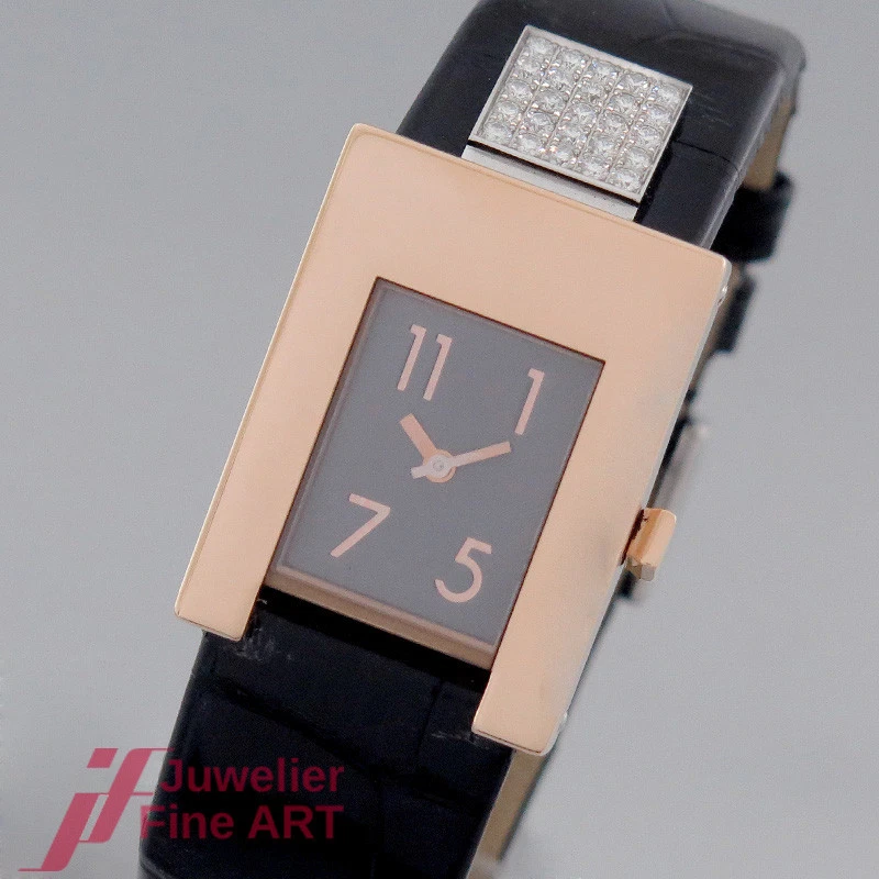 POMELLATO Model: STRESS - Ref.0102AFA - 18K/750 Rose Gold/Leather