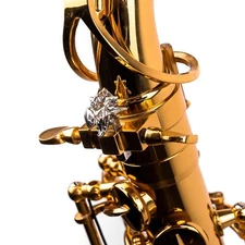 Sax Sound Booster. Saxophone Gear. Custom Sax Accessory Better Tone. Dragon