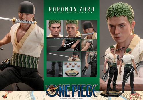 Hot Toys TV Masterpiece One Piece Netflix Roronoa Zoro 1/6 Scale Figure New PSL  - Picture 2 of 17