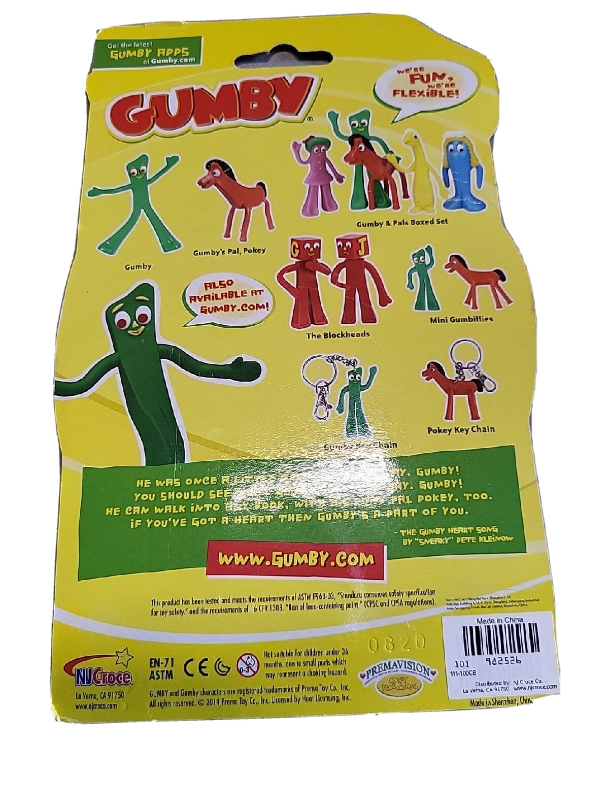 Gumby & Pokey bendable, posable figures eBay