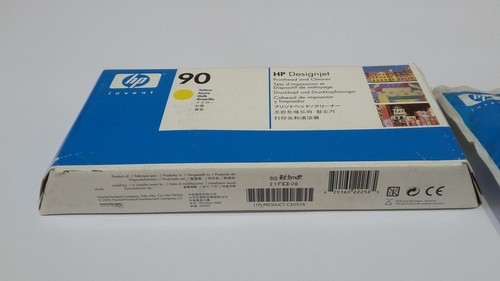 HP 90 Tinten Ink Cartridge HP Designjet 4000 4500 Datum abgelaufen - Bild 24 von 27
