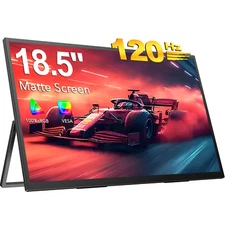 Portable Monitor 18.5" 1920x1080 120Hz Gaming Monitor USB-C HDMI Laptop Monitor