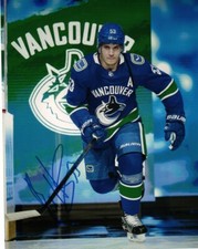 Vancouver Canucks Bo Horvat Signed Autographed 8x10 NHL Photo COA #28
