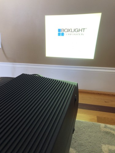 BOXLIGHT BL3750 Projector Bundle W/ Case, Power/Video cables - Picture 11 of 12