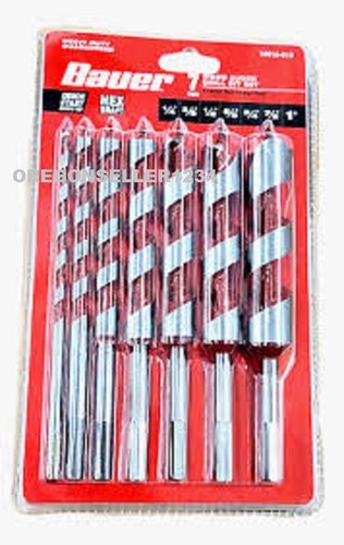 Profi Erdbohrer Set langlebiger wärmebehandelter Stahl für weiches & hartes Holz - Bild 4 von 12