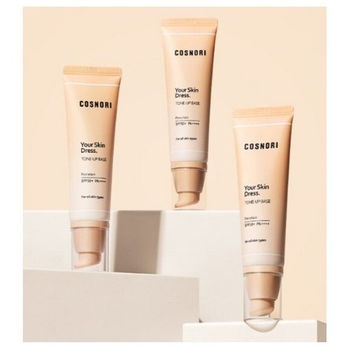 COSNORI Your Skin Dress Tone Up Sun Base 50mlx2ea (SPF50+ PA++++) Porcelain - Picture 4 of 20