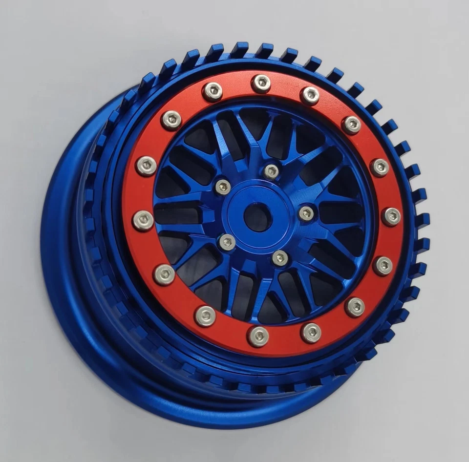 E-VIRATRUE 2.2/3.0''Alu Wheel For Losi Tenacity TT Pro/Lasernut U4 1/10 1pcs - Image 4 of 4