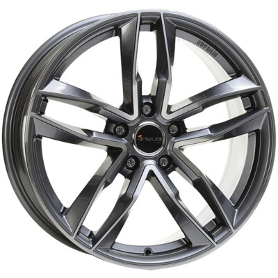 ALUFELGE AVUS AF16 FUR AUDI A8 7.5X17 5X112 ANTHRACITE POLISHED BFO